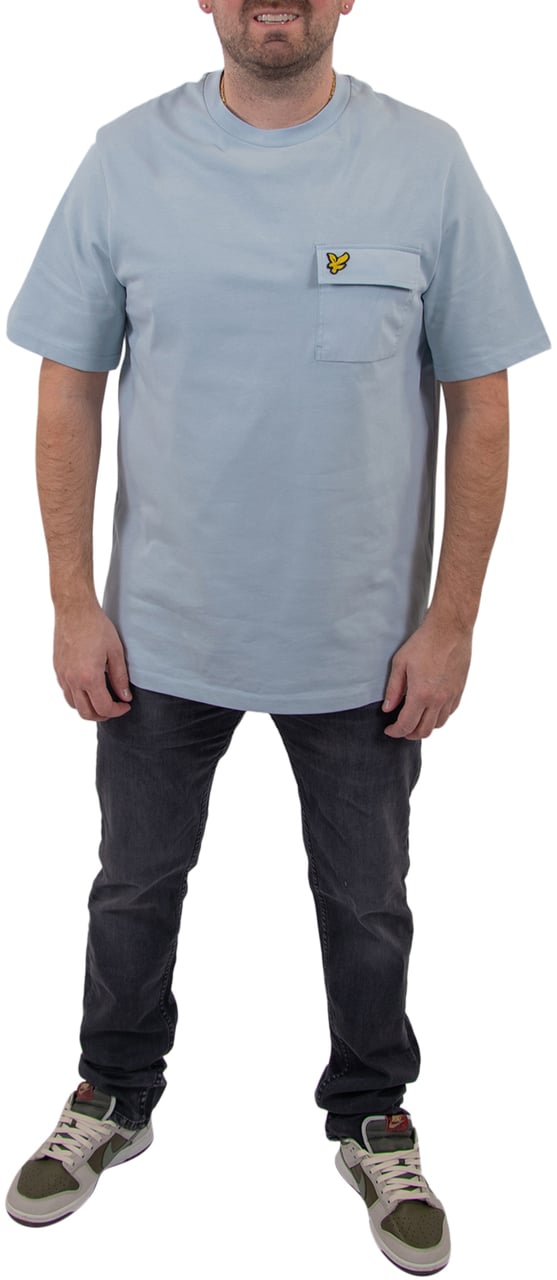 Lyle & Scott Lyle & Scott Cargo Pocket T-Shirt Blauw