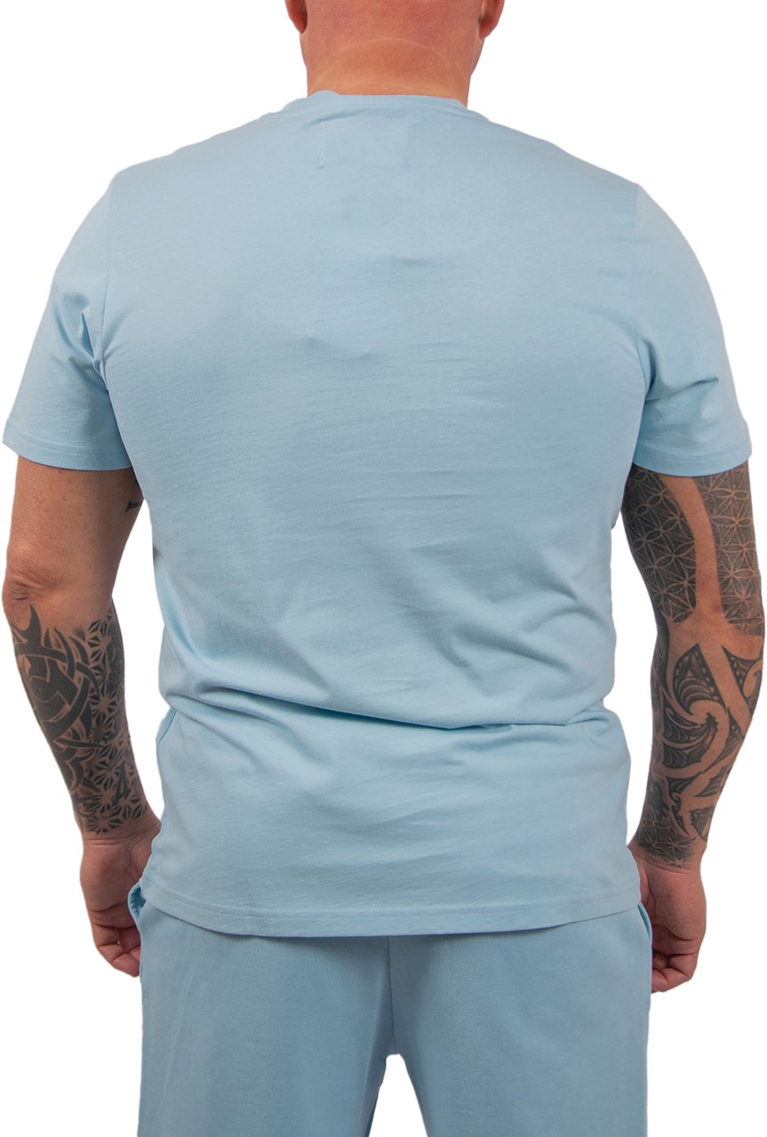 Lyle & Scott Superfine T-Shirt Y075 Blauw