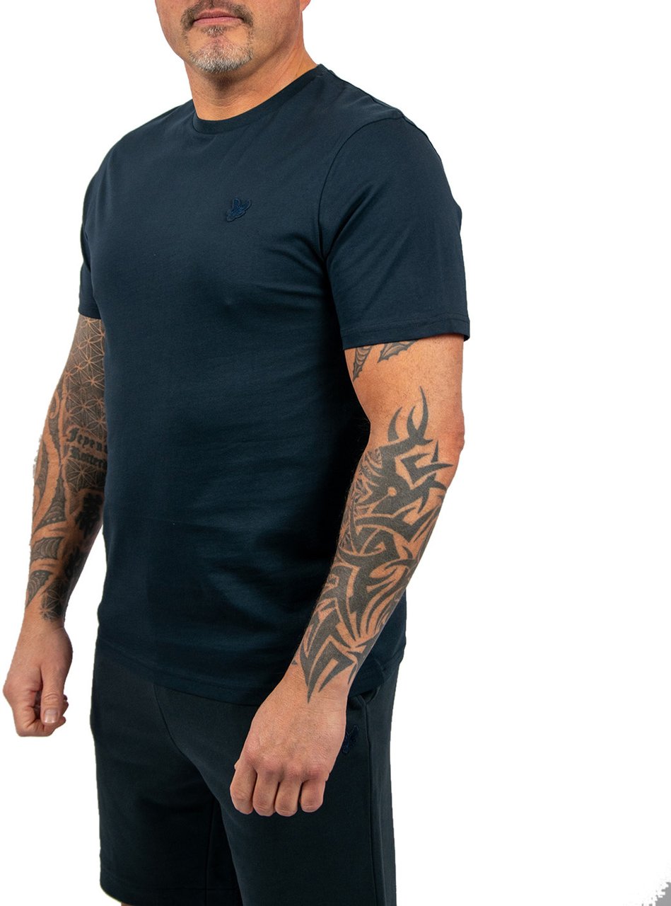 Lyle & Scott Superfine T-Shirt Z271 Blauw
