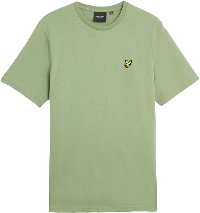 Lyle & Scott Lyle &amp; Scott Plain T-Shirt Groen