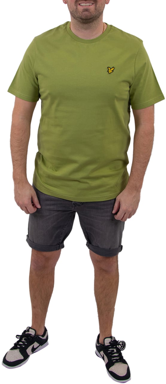 Lyle & Scott Lyle & Scott Plain T-Shirt Y123 Groen