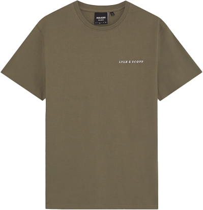 Lyle & Scott Lyle &amp; Scott Script T-Shirt Groen