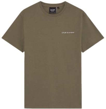 Lyle & Scott Lyle & Scott Script T-Shirt Groen