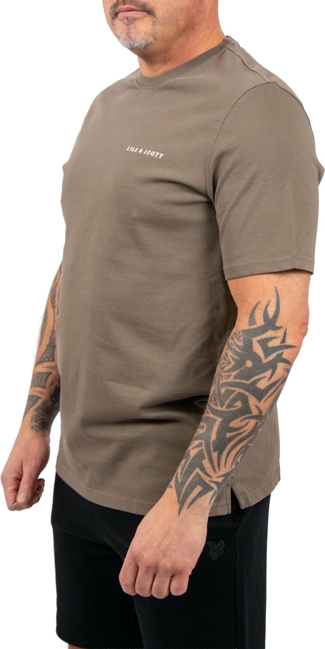 Lyle & Scott Script T-Shirt Groen