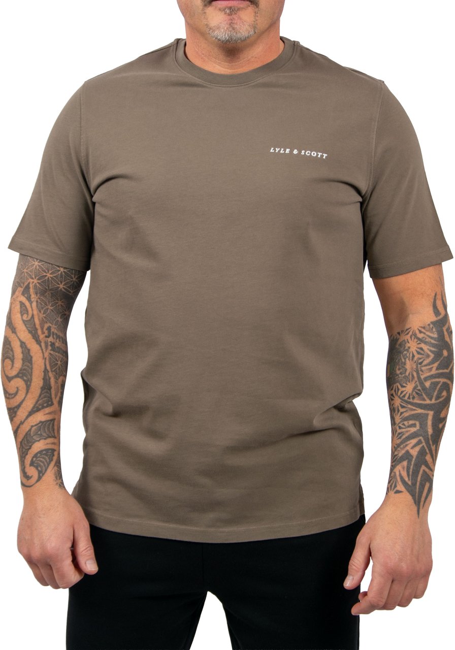 Lyle & Scott Script T-Shirt Groen