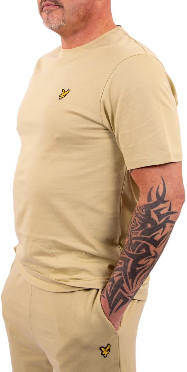 Lyle & Scott Lyle & Scott Plain T-Shirt Y119 Groen