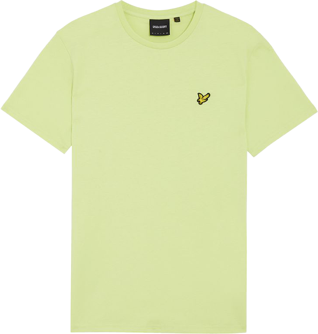 Lyle & Scott Lyle &amp; Scott Plain T-Shirt Geel