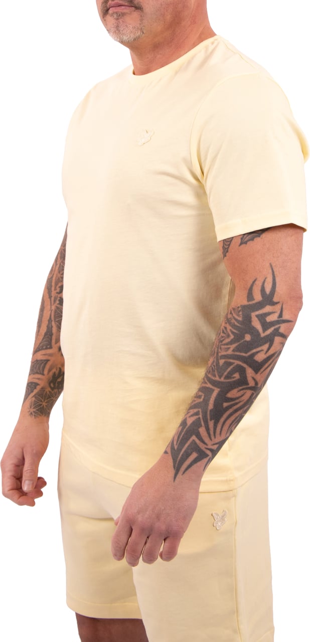 Lyle & Scott Superfine T-Shirt Y083 Geel
