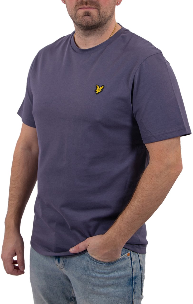 Lyle & Scott Lyle & Scott Plain T-Shirt X854 Paars