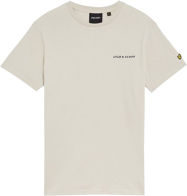 Lyle & Scott Lyle &amp; Scott Embroidered T-Shirt Beige