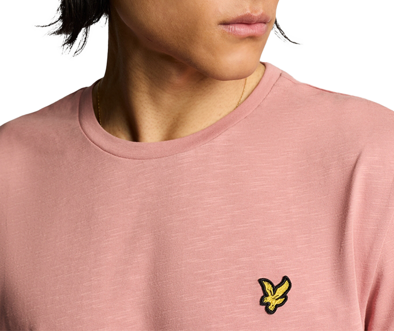 Lyle & Scott Lyle &amp; Scott Slub T-Shirt Roze