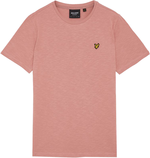 Lyle & Scott Lyle &amp; Scott Slub T-Shirt Roze