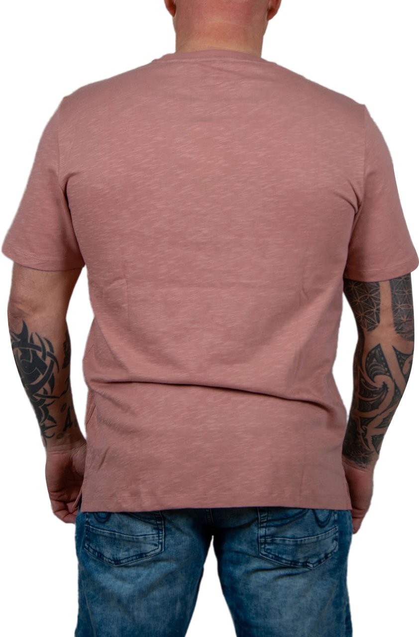 Lyle & Scott Slub T-Shirt Roze