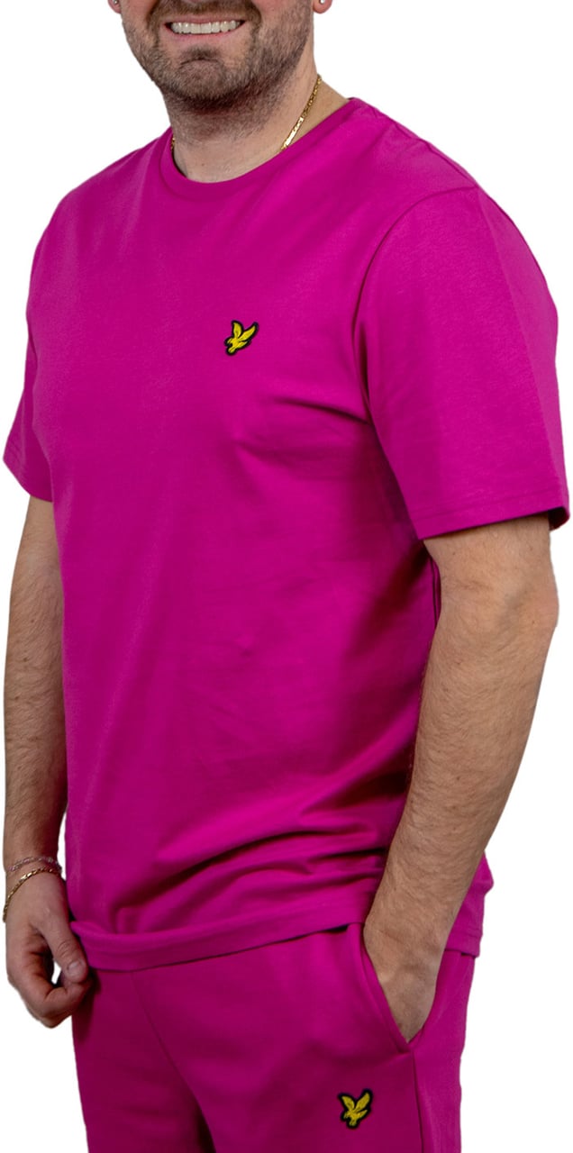 Lyle & Scott Plain T-Shirt X590 Roze