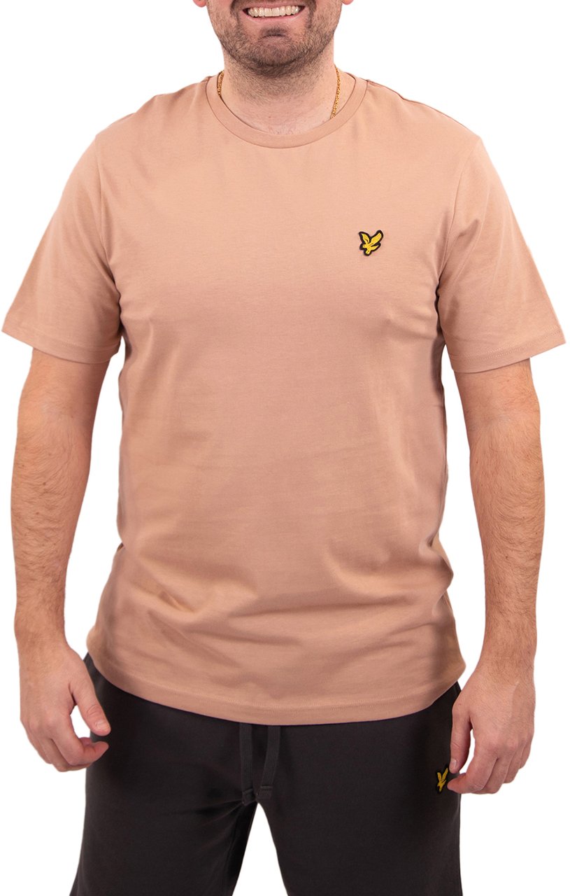 Lyle & Scott Plain T-Shirt Y121 Roze