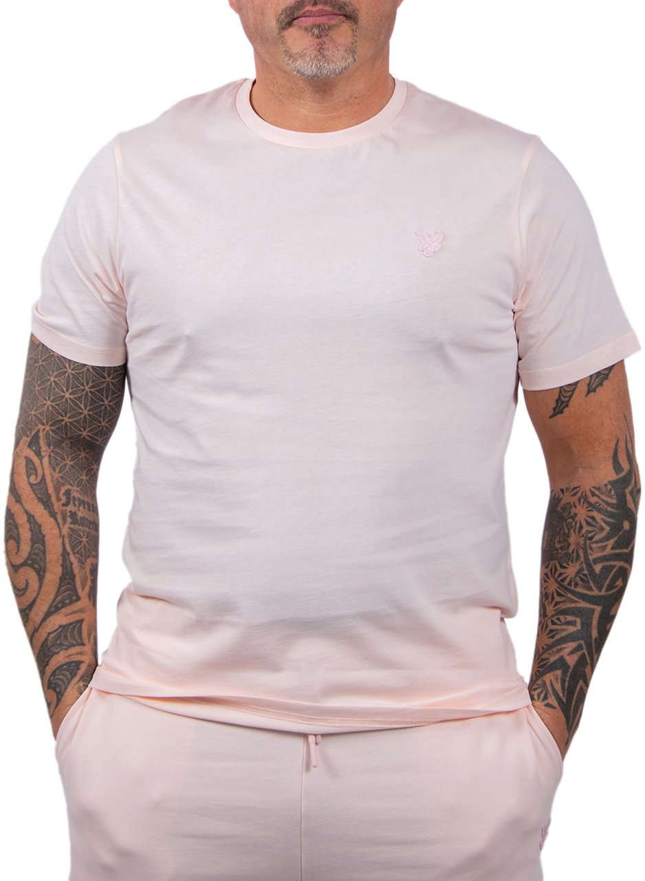 Lyle & Scott Superfine T-Shirt W488 Roze