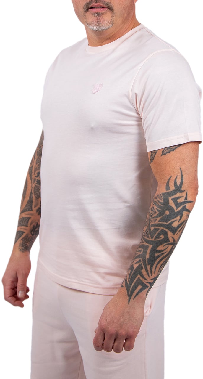 Lyle & Scott Superfine T-Shirt W488 Roze