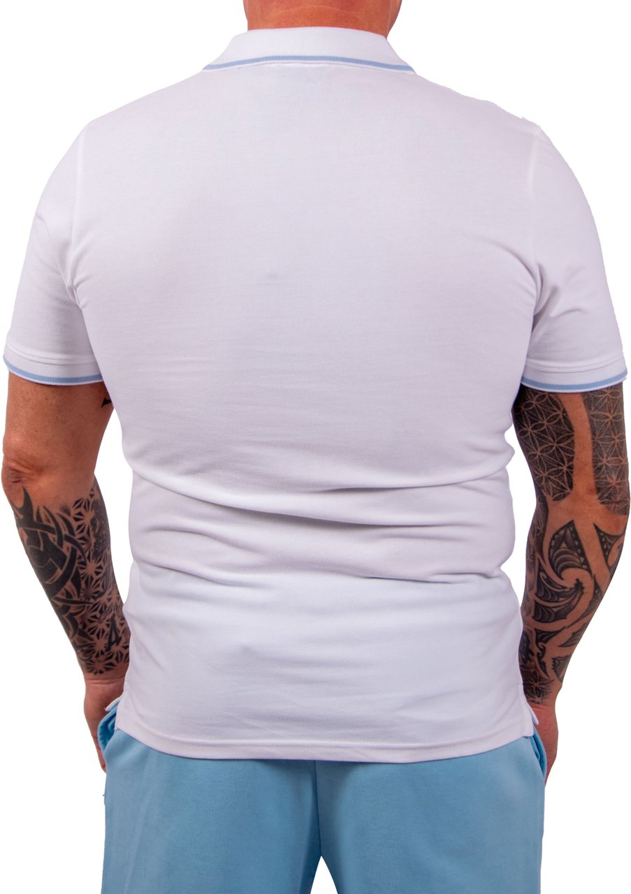 Lyle & Scott Lyle &amp; Scott Tipped Polo Shirt Wit