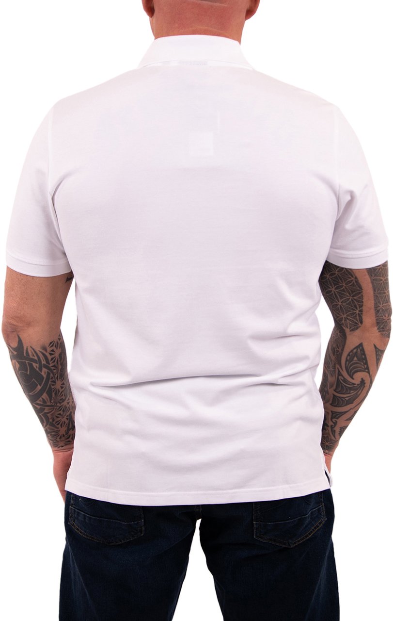 Lyle & Scott Placket Tipped Polo Shirt Wit