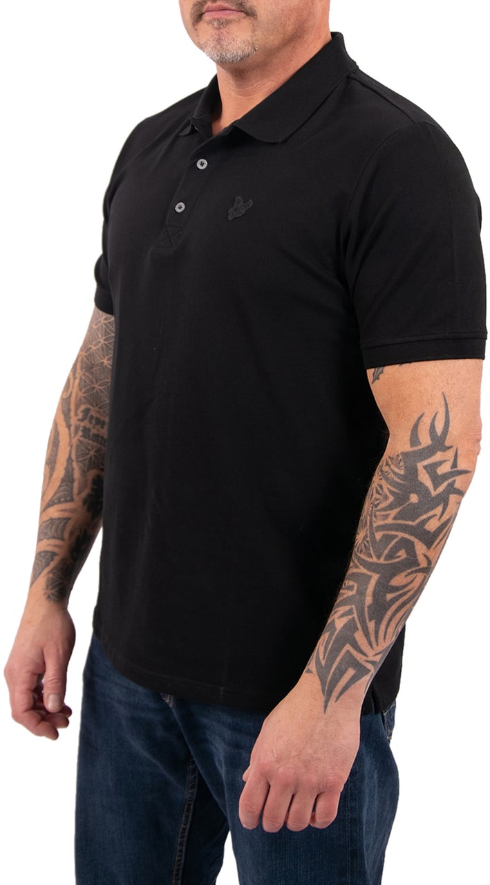 Lyle & Scott Superfine Polo Shirt Zwart