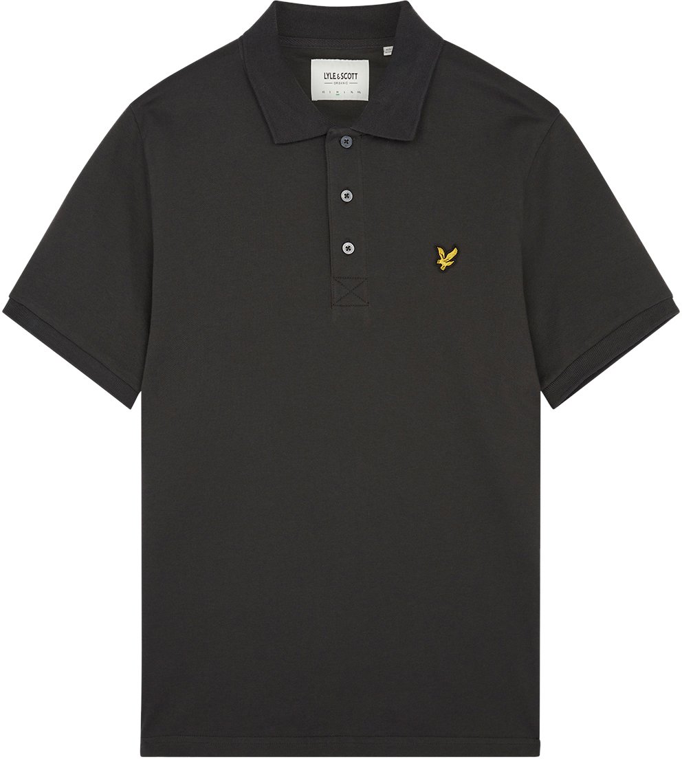 Lyle & Scott Lyle & Scott Plain Polo Shirt Grijs