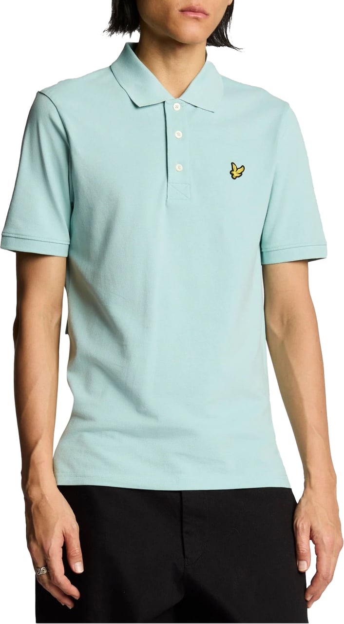 Lyle & Scott Lyle&scott Plain Polos Lichtblauw Sp400vog Blauw