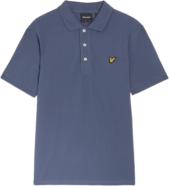 Lyle & Scott Lyle &amp; Scott Plain Polo Shirt Blauw