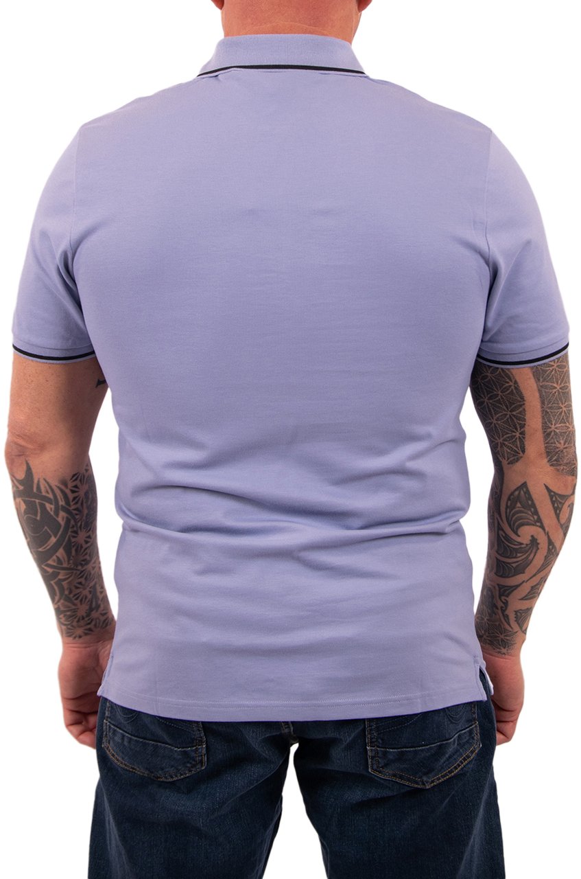 Lyle & Scott Tipped Polo Shirt Blauw