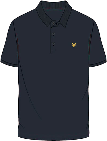 Lyle & Scott Lyle &amp; Scott Jersey Polo Shirt Blauw