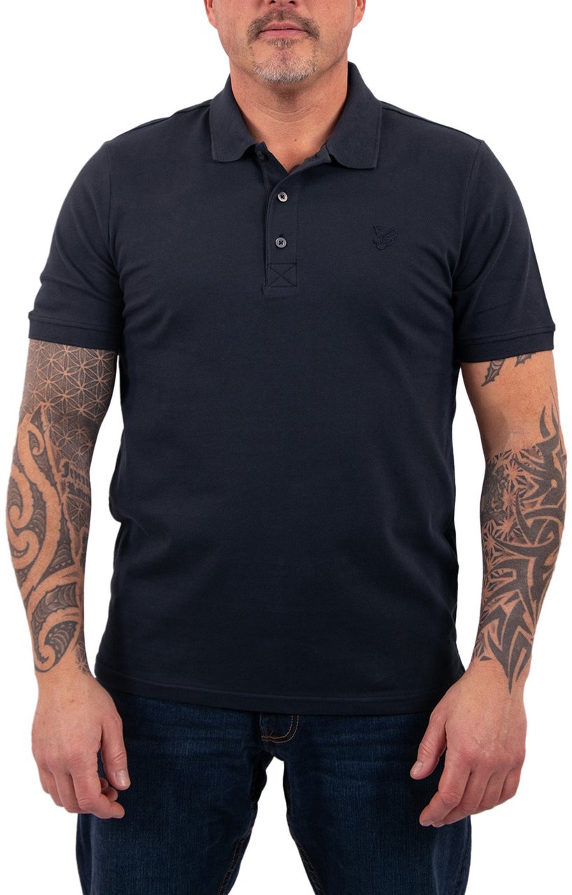 Lyle & Scott Superfine Polo Shirt Blauw