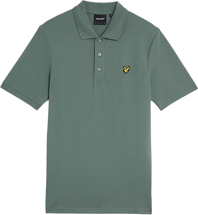 Lyle & Scott Lyle &amp; Scott Plain Polo Shirt Groen