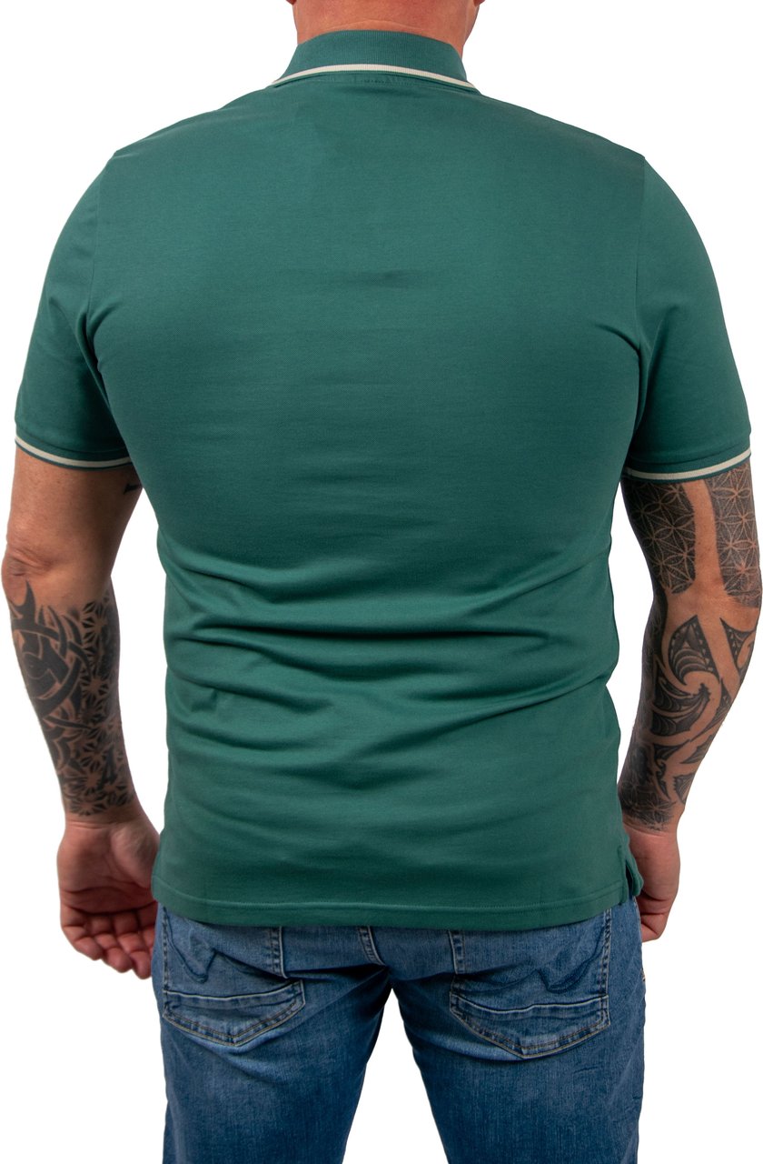 Lyle & Scott Tipped Polo Shirt Groen