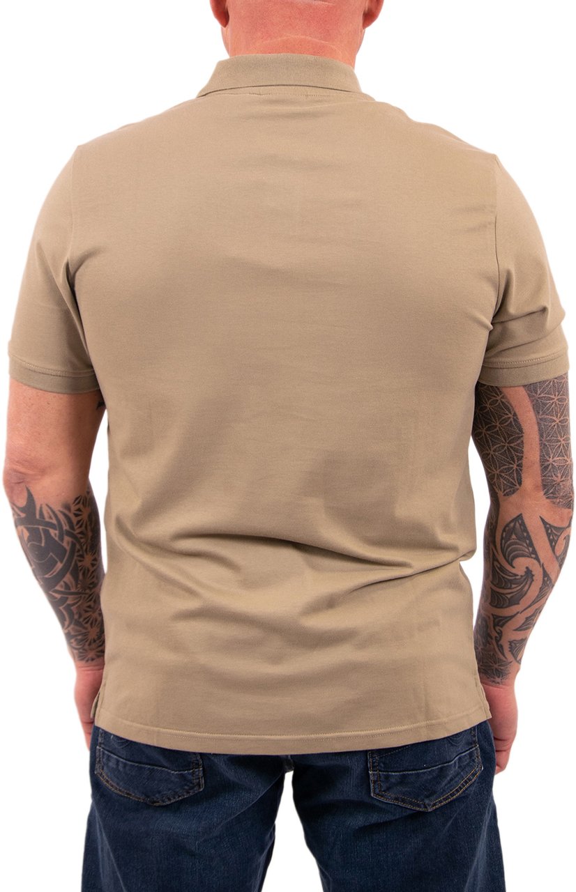 Lyle & Scott Superfine Polo Shirt Beige