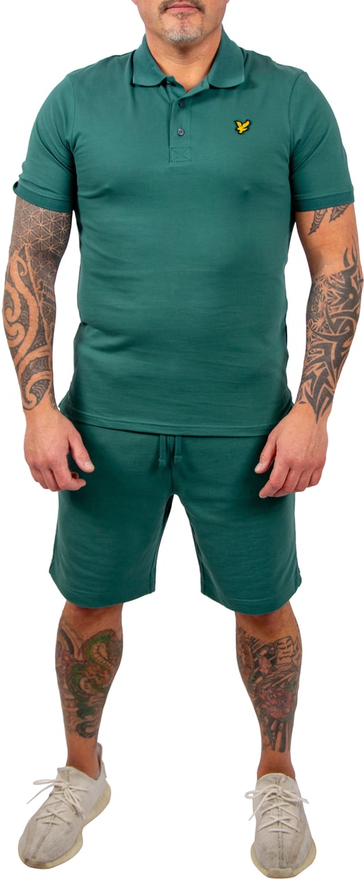 Lyle & Scott Lyle &amp; Scott Plain Polo Shirt Groen
