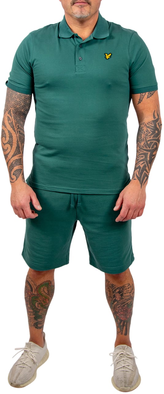 Lyle & Scott Plain Polo Shirt Groen