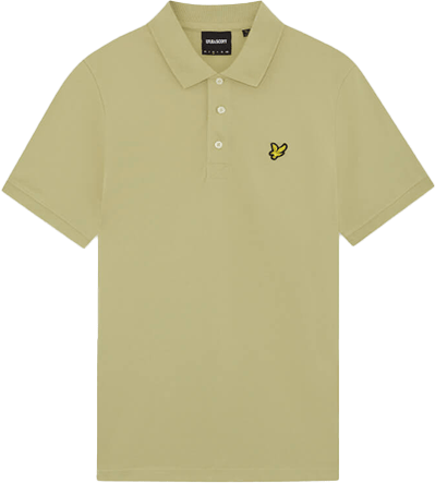 Lyle & Scott Lyle &amp; Scott Plain Polo Shirt Groen