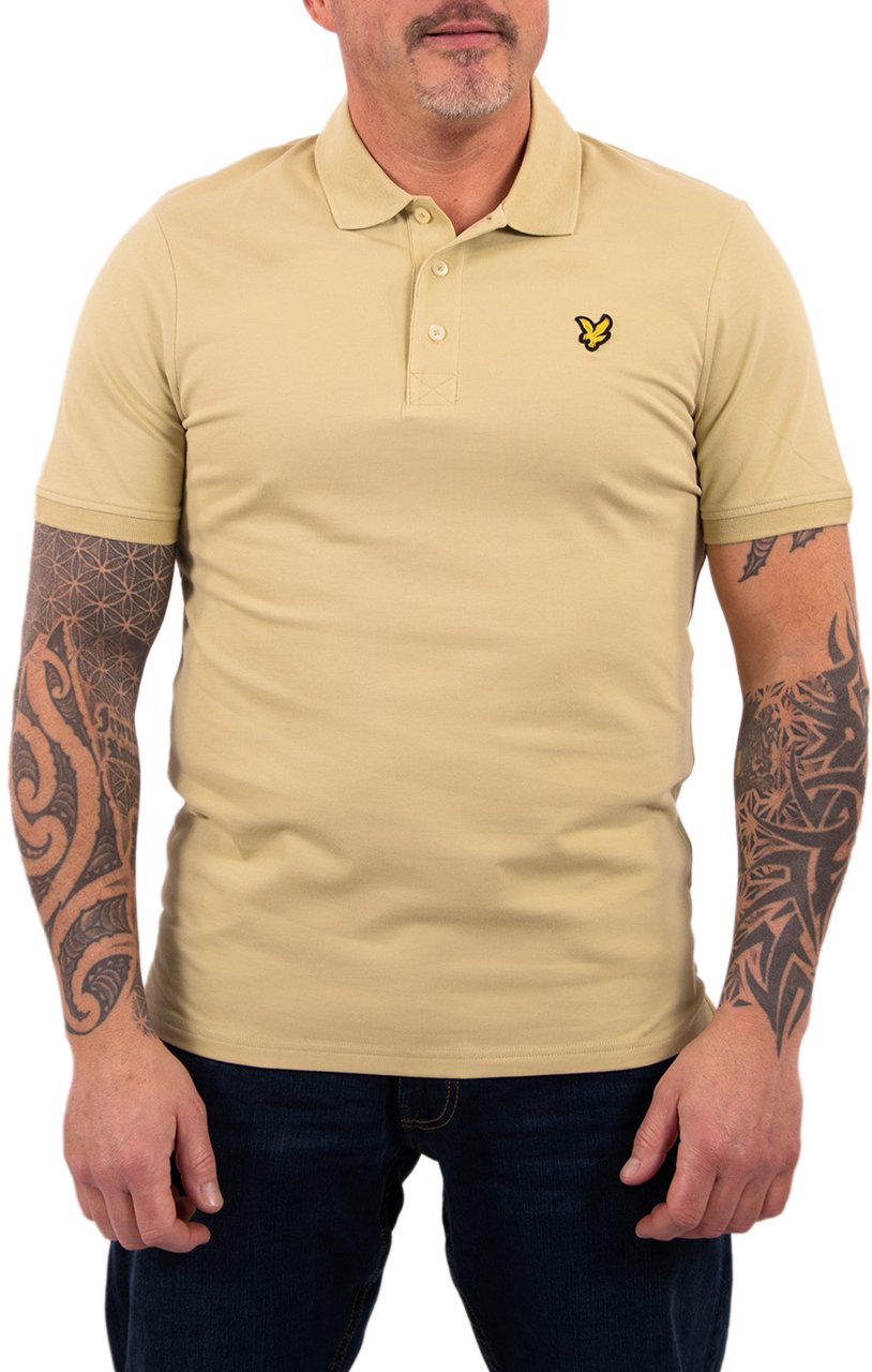 Lyle & Scott Plain Polo Shirt Groen