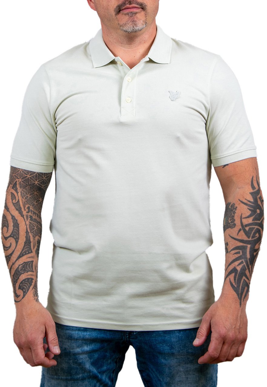Lyle & Scott Lyle & Scott Superfine Polo Shirt Groen