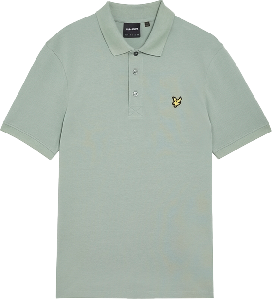 Lyle & Scott Lyle &amp; Scott Plain Polo Shirt Groen