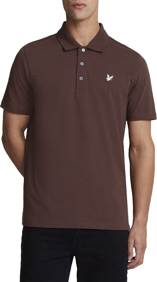 Lyle & Scott Lyle &amp; Scott Cotton Polo Shirt Rood