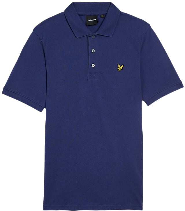 Lyle & Scott Lyle & Scott Plain Polo Shirt Paars