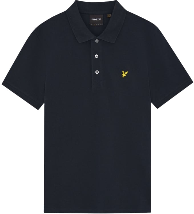 Lyle & Scott Lyle & Scott Plain Polo Shirt Paars