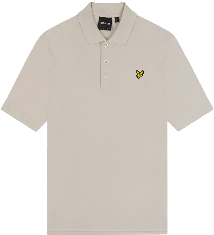 Lyle & Scott Lyle &amp; Scott Plain Polo Shirt Beige