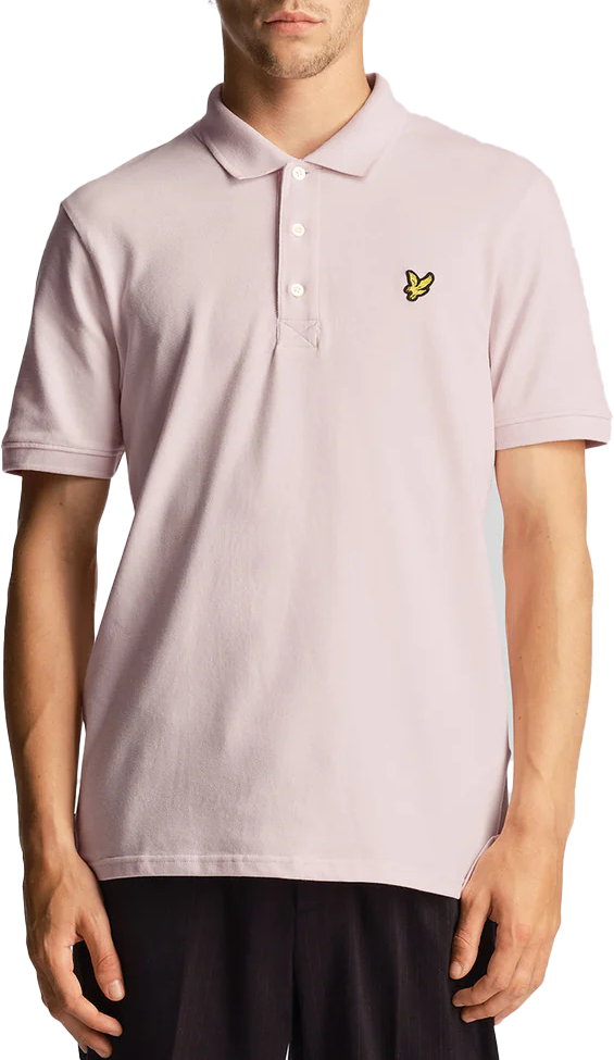 Lyle & Scott Lyle &amp; Scott Plain Polo Shirt Roze