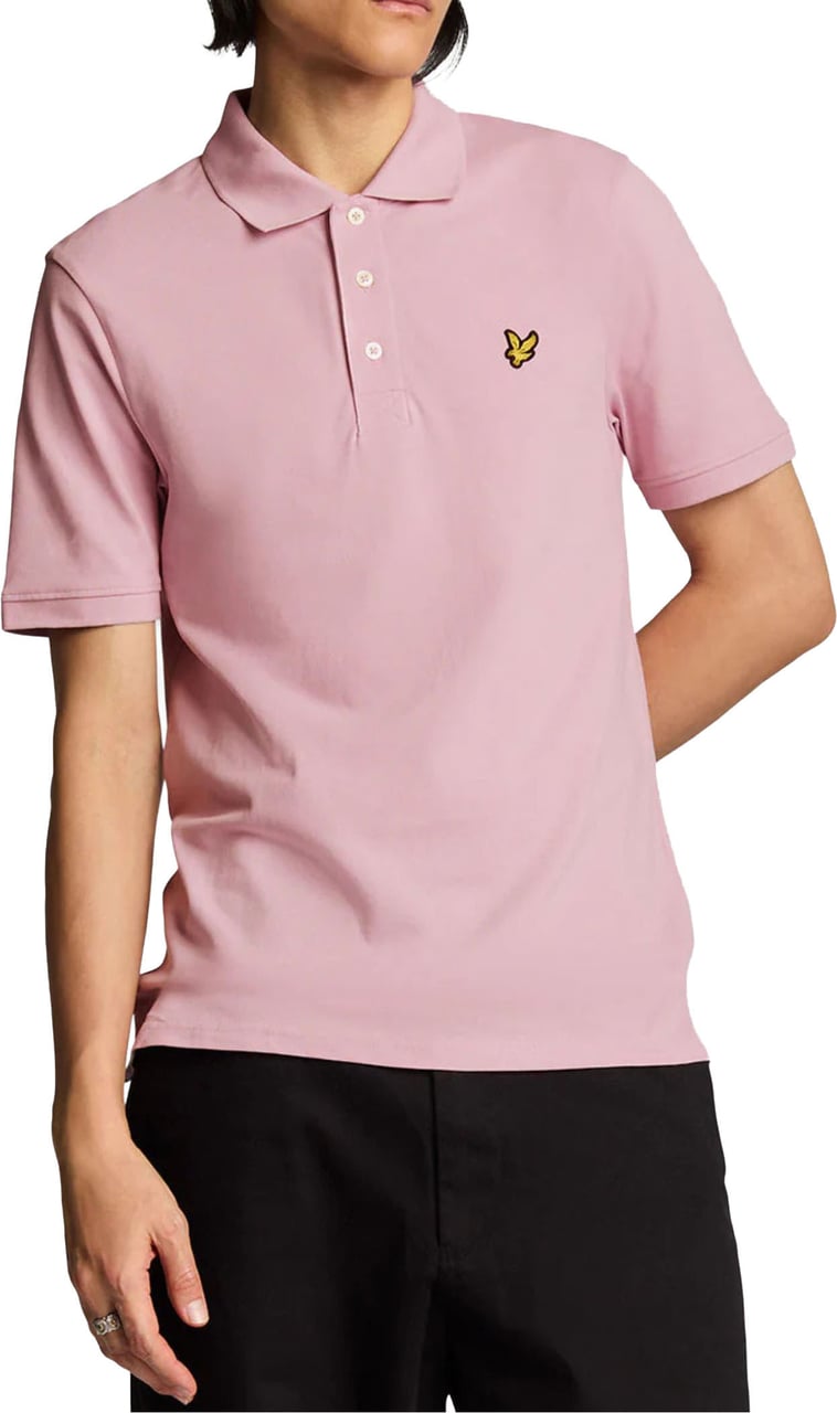 Lyle & Scott Lyle&scott Plain Polos Lichtroze Sp400vog Roze