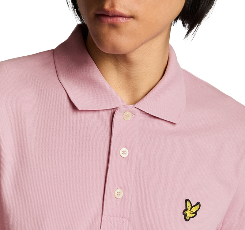 Lyle & Scott Lyle &amp; Scott Plain Polo Shirt Roze