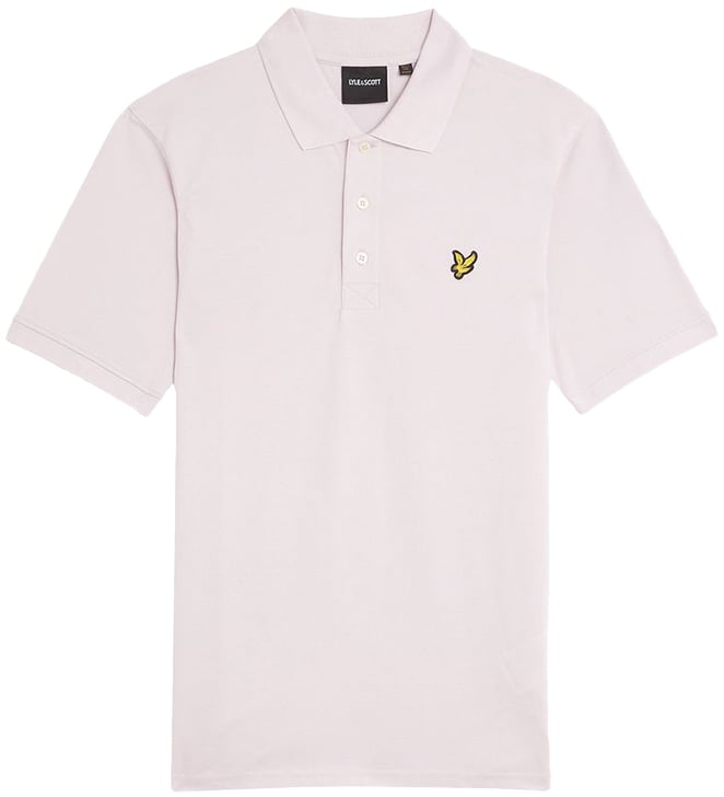 Lyle & Scott Plain Polo Shirt Roze