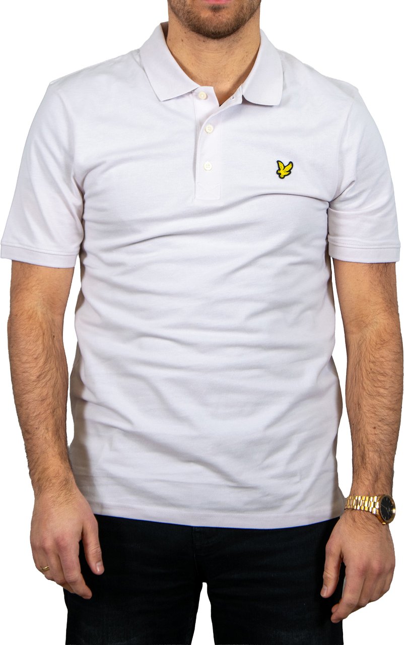Lyle & Scott Plain Polo Shirt Roze