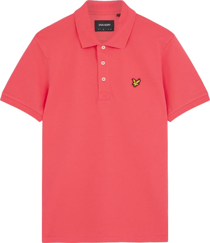 Lyle & Scott Lyle &amp; Scott Plain Polo Shirt Rood