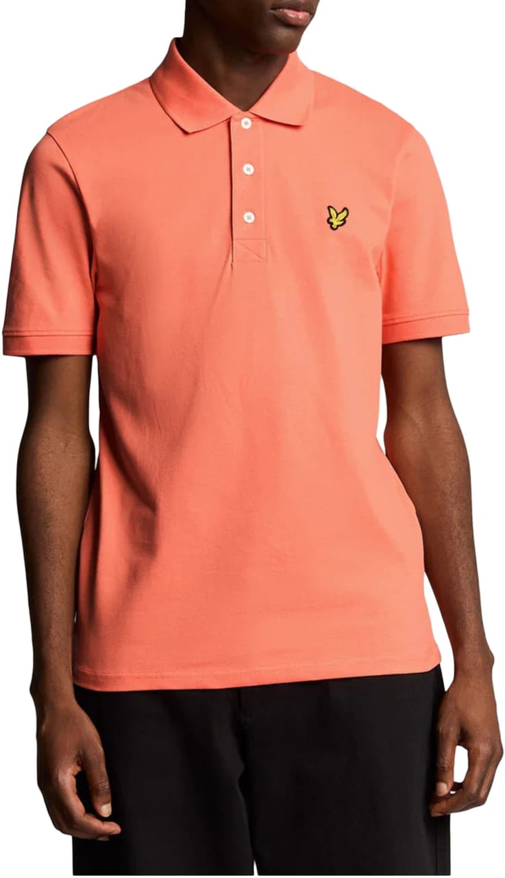 Lyle & Scott Lyle&scott Plain Polos Koraal Sp400vog Divers